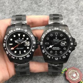 Picture of Rolex Explorer Series All Black Steel Belt 40mm44mm _SKU0906182329231745